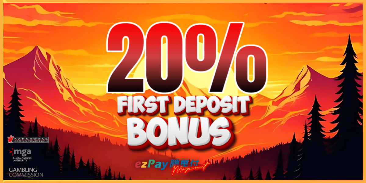 JackpotPalace888 Promotion – 20% First Deposit Bonus!